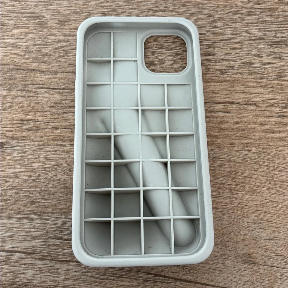 RHODE Sage Green Phone Case with Matching Strap